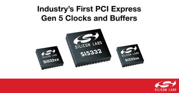 业界首家性能和功耗领先的 PCI Express Gen 5 时钟和缓冲器